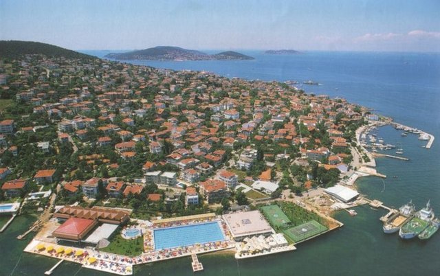 Büyükada'da da Ayanikola Halk Plajı var. Tarihi bir mekân olan Ayanikola'da serinlemek mümkün