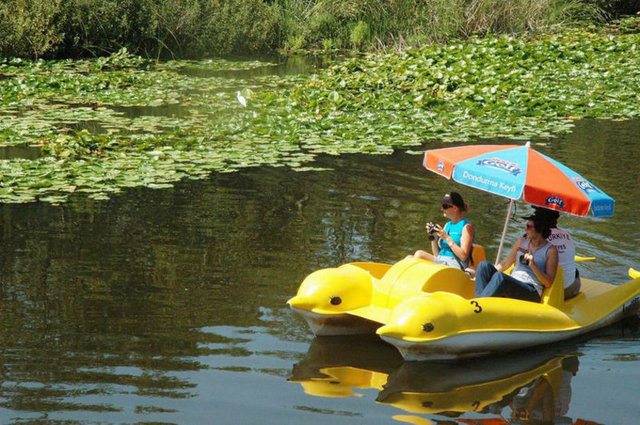 Longoz Ormanları içinde deniz bisikletiyle gezinti de İğneada'nın vazgeçilmezlerinden.