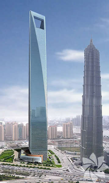 Dünya Ticaret Merkezi - Şangay - 492 metre 