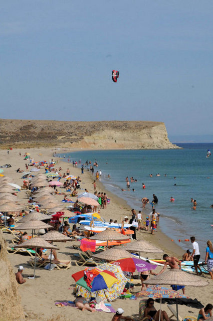 GÖKÇEADA: - Birbirinden güzel koyları, rüzgârı ve doğasıyla harika bir butik otel cenneti. -