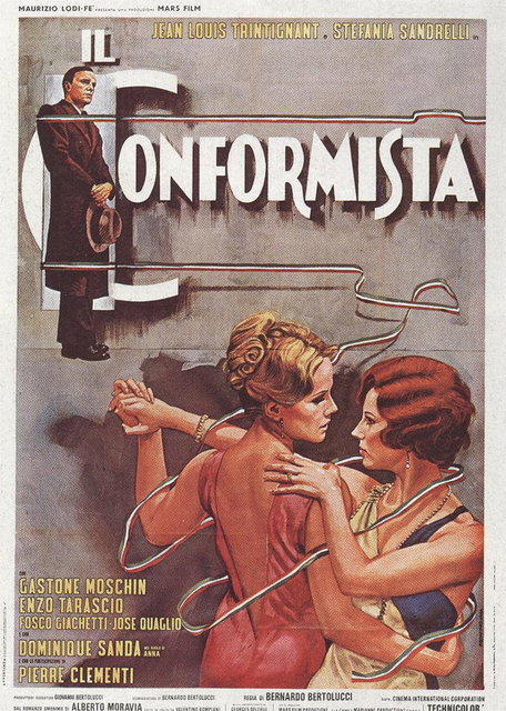 8-Konformist (Il Conformista / The Conformist) (1970): Dinginliği, yarattığı garip duygu ve çözümler arayan sorularıyla dikkat çeken, Bertolucci sinsiliğinde bir politik-gerilim ya da suikast filmi denebilir. Jean-Louis Trintignant önderliğinde keskin bir Musolini ya da totaliter rejim eleştirisine 'modern' bir yorum... Halen içinden çıkılmaz sahneleriyle bir 'başucu filmi'...