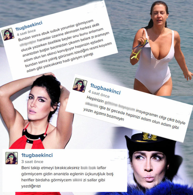 Şarkıcı Tuğba Ekinci'nin dün gece Instagram hesabından paylaşılan mesajlar olay yarattı.