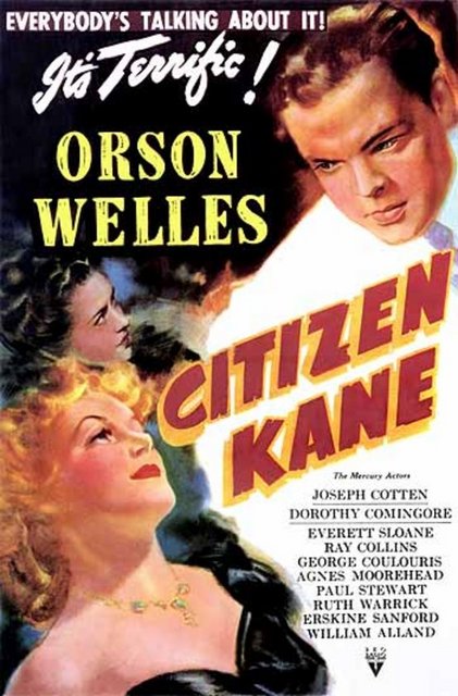 2. "Yurttaş Kane (Citizen Kane)" (Welles, 1941) -