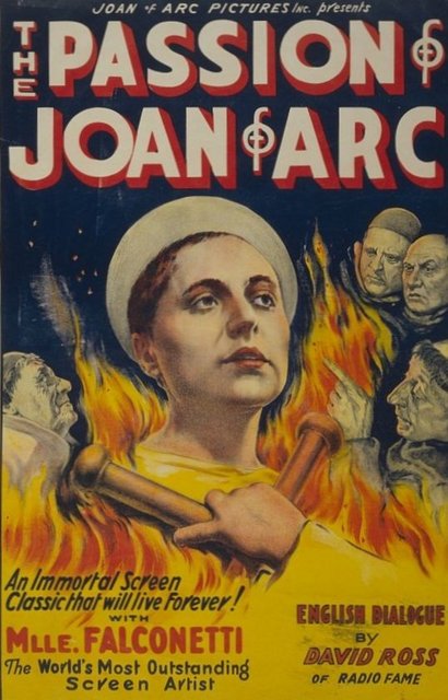 - 9. "Jeanne d'Arc'ın Tutkusu (The Passion of Joan of Arc)" (Dreyer, 1927)