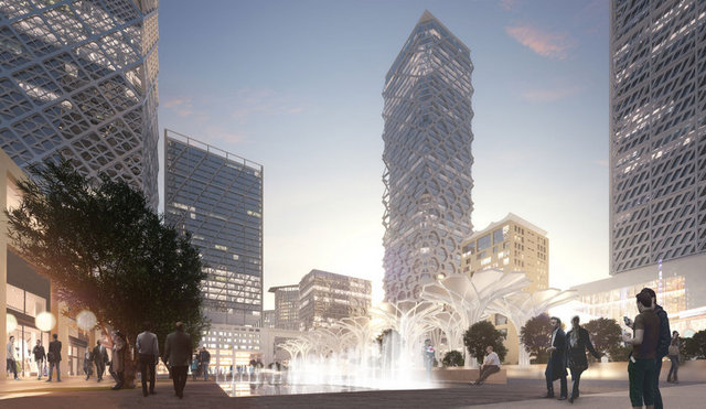 Finans Merkezi arazisi üzerinde 3 adet özel sektör arsası bulunuyor. İŞ GYO'nun aldığı arazi, TAO ve Enisler'in arazileri haricinde bir de Emlak Konut'a ait bir parsel bulunuyor. Merkezde bulunacak diğer kurumlar ise; BDDK, SPK, Ziraat, Vakıf ve Halk Bankası