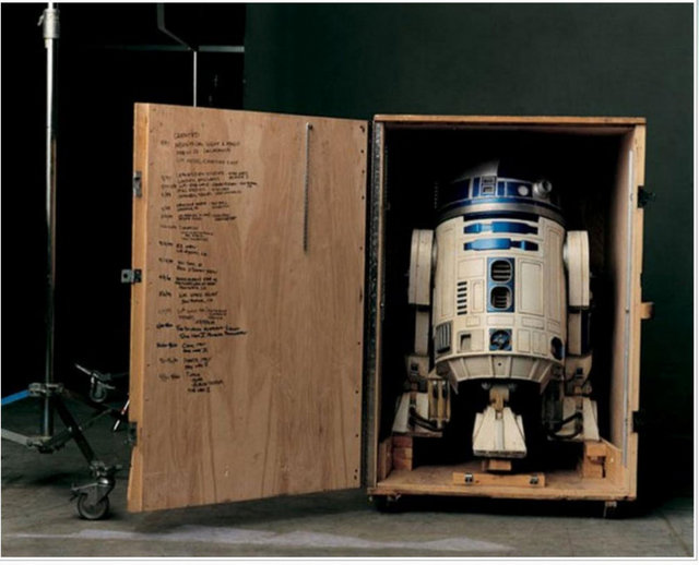 R2D2: -  - Evde veya ofiste yer açmak isteyeceğiniz R2D2 maalesef size kahvenizi getirebilecek kapasiteye sahip değil. Yine de fena bir dekor olmayabilir. (Umarız filmdeki gibi sürekli anlaşılmaz şekilde konuşmuyordur) Fiyat: 200 dolar.