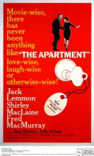 9. The Apartment (1960, yön. Billy Wilder)