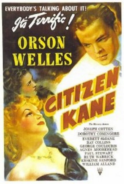 4. Citizen Kane (1941, yön. Orson Welles)