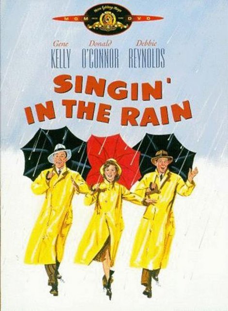 6. Singin' In The Rain (1952, yön. Stanley Donen & Gene Kelly)