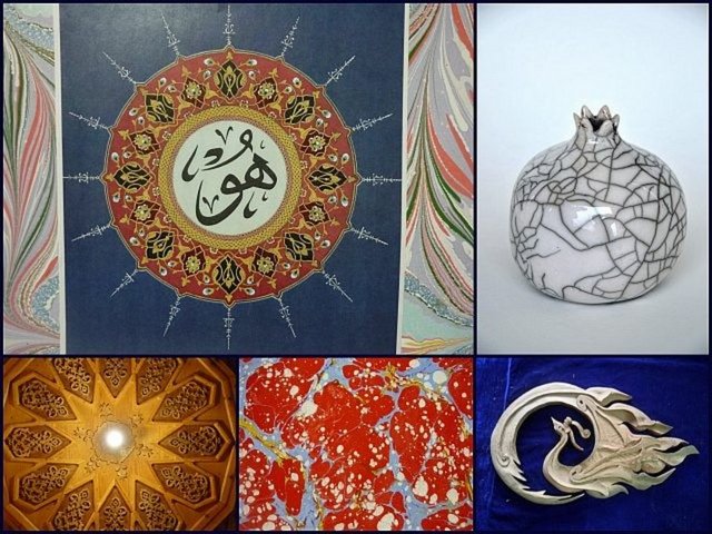 Antik Cisterna'da; "Kaat-ı, Tezhip, Hat, Minyatür, Edirnekari, Geleneksel Ahşap, Ebru, Seramik ve Raku" eserlerinin yer aldığı Bekir Keskin Karma Sergisi, 31 Ağustos'a kadar açık kalacak. Tel: (212 683 58 58)