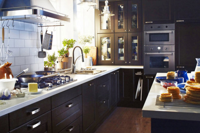 Önceki 2 resmin aksine bu mutfaktaki herşey gerçek.