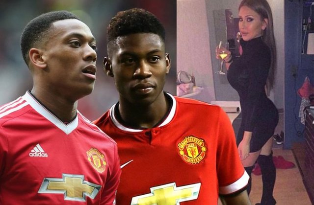 İddianın sahibi Fransız model Eglantine-Flore Aguilar. İngiliz basınında çıkan habere göre Aguilar, 18 yaşındaki Hollandalı Fosu-Mensah'ın geceleri kendisine mesaj atarak Anthony Martial ile birlikte grup seks yapma konusunda ısrarcı oldu.