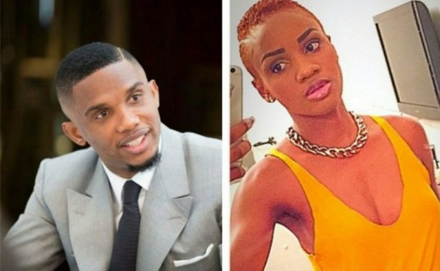 Antalyasporlu Samuel Eto'o'nun eski kız arkadaşı Nathalie Koah, yıldız futbolcunun seks sırlarını ifşa etti.