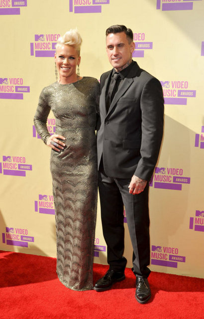 Pink and Carey Hart