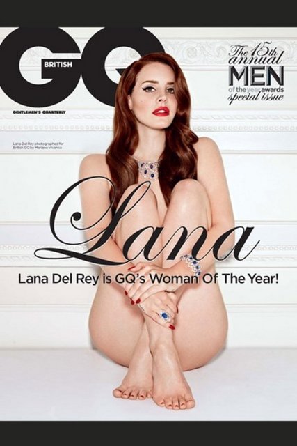 İngiltere'de yayınlanan GQ Dergisi tarafından "Yılın Kadını" seçilen ABD'li şarkıcı Lana Del Rey derginin önümüzdeki ay yayınlanacak sayısı için çıplak poz verdi