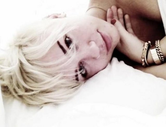 Miley Cyrus'tan bir kare daha.