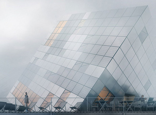 'Atelier 8000` isimli bir Çek firması tarafından dizayn edilen otel, misafirlerine dağların eşsiz görüntüsünü izleme fırsatı veriyor.