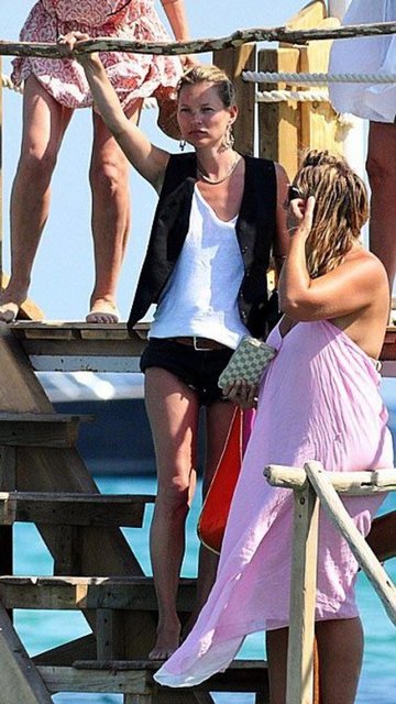 KATE MOSS BODRUM'DA