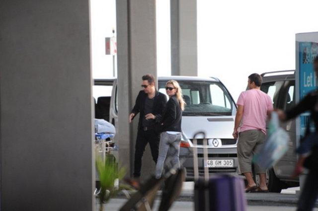KATE MOSS, JAMIE HINCE İLE FETHİYE'DE