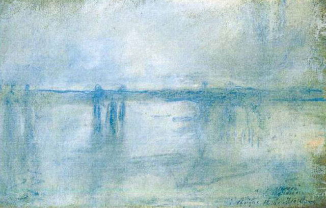 Claude Monet, 1901 "Charing Cross Bridge, London"