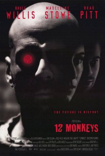 4-12 Maymun (12 Monkeys) (1995) -  - Salgınla yitip gitmiş bir gezegen, günümüze yollanan bir mahkum, onun dünyanın kaderini değiştirme arzusu ve çevreci bir zemin... Bruce Willis, Madeleine Stowe ve Brad Pitt'in performanslarının eşliğinde Terry Gilliam imzalı aksiyon da içeren bir anlatı... "12 Maymun", alt türün kalıplarının içinde hayvanların dünyanın sonunu getireceği öngörüsü üzerine, ayrıksı açılarla ve gerçeküstücü öğelerle yoğrulmuş bir 'bellek' yolculuğu vaat ediyor.