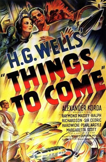 11-Things to Come (1936) -  - H.G. Wells'in savaşla dolu dünyayı portrelemeye soyunduğu eser, kendisine 1940, 1966 ile 2035 arasından bir hikaye kurgusu belirlemiştir. Bu da zaman yolculuğunun keşfinden politik sorunlara uzanan William Cameron Menzies imzalı bir eser eşliğinde gerçekleşmiştir. Sinema tarihinin bilinen ilk zaman yolculuğu filmlerinden...