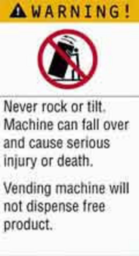 Contain warning. Warning never. Stupid Warnings. Warning avertissement Death or serious injury can occur. Fall over