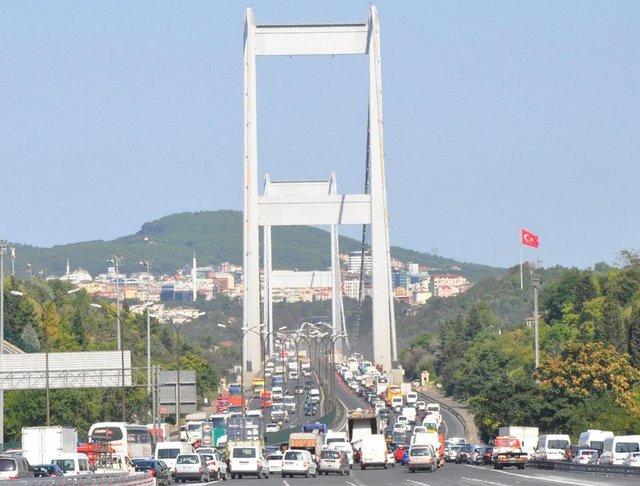 İkinci köprü açık.