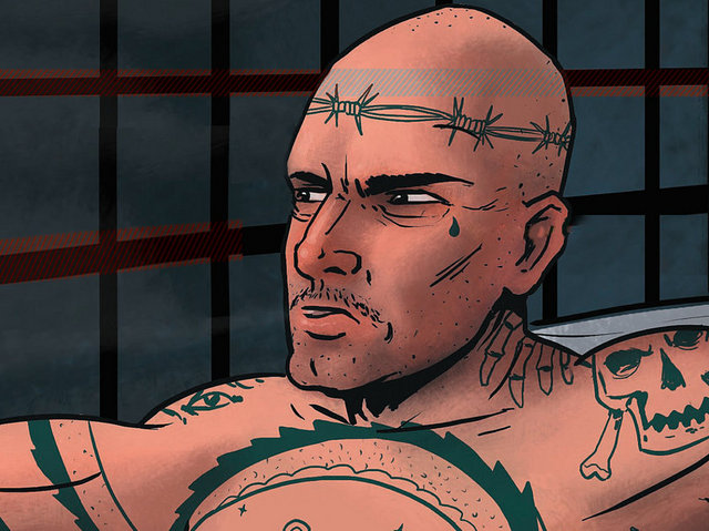 GÖZYAŞI - Amerikan hapishanelerinde sıklıkla rastlanan gözyaşı motifi, dövme sahibinin birini alt ettiği anlamına geliyor. Ayrıca aileden ya da çeteden birinin parmaklıklar arkasında öldüğünü de temsil ediyor.