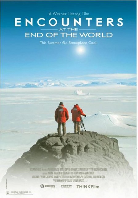 Encounters at the End of the World - Dünyanın Sonundaki Karşılaşmalar, film yapımcısı Werner Herzog'un Antartika seyahatinde objektifine yansıyan özel görüntüler ve değerlendirmelerinden oluşan sürükleyici bir belgesel.