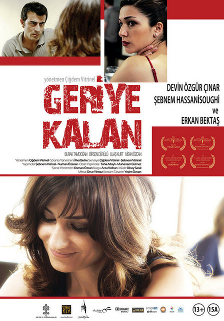 7-Geriye Kalan (2011) -  - Çiğdem Vitrinel'in ilk filmi; Bergman ile Antonioni etkisiyle çekilmiş ve zaman zaman onlar kadar katmanlar açabilen bir yasak ilişki filmi olarak anılabilir. Özelikle orta sınıftan üst sınıfa geçişi, sınıfsal atlamayı merceğine alırken 'toplumda kadın olmak' meselesini masaya yatırıp, Şebnem Hassanisoughi ve Devin Özgür Çınar gibi iki kaliteli oyuncunun varlığıyla dikkat çekiyor. Evliliklerin yıkılma sürecini 'kadın gücü' ile onarmayı öneriyor. -