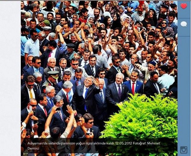 'Adıyaman'da vatandaşlarımızın yoğun ilgisi aklımda kaldı.'