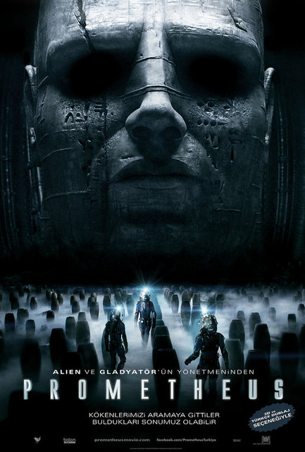 19-Prometheus (2012) -  - 'Yaratık' serisinin yönünü değiştiren ve her efsanenin önünde-arkasında farklı bir yol olduğunu kanıtlayan bir eser. Yüksek Ridley Scott mimarisi ile parlayan "Prometheus", yeni "Solaris" olmak için yola çıkıyor ve insanoğlunun varoluşunu sorguluyor.