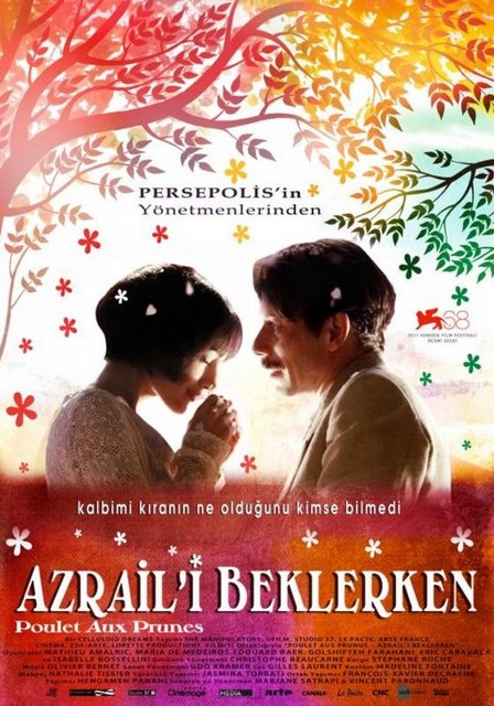 14-Azrail'i Beklerken (Poulet aux Prunes / Chicken with Plums) (2011) -  - Bir Acem Masalı'nın tanımını yapan eserin, Vincent Paronnaud-Marjane Satrapi birlikteliğinden çıkan dışavurumcu ve leziz bir evrene açıldığı kesin. Kemancı hikayesini 'Yedinci Mühür'ün masalsı versiyonu' tanımıyla kavranması ise bu duygunun daha da yukarılara taşınmasına alan açıyor.