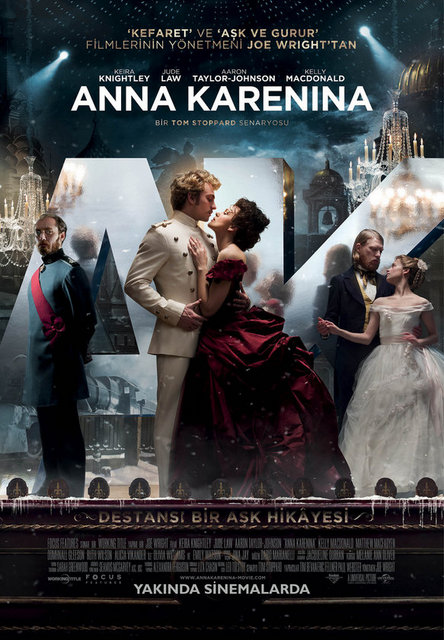 1-Anna Karenina (2012) -  - Joe Wright'ın Peter Greenaway'in 'tiyatro özlü' film modelini Michael Powell-Emeric Pressburger ikilisinin biçemiyle yeniden yorumladığı, ufuk açıcı bir tiyatro estetiği şaheseri. Tolstoy'un yasak aşka aristokrasi zemininden iğneleyici bakışı, burada o kadar farklı ve devrimci yollara açılıyor ki ortaya çıkan bütüne hayran olmamak mümkün değil. Yönetmen, kariyerinin doruk noktasına ulaşırken kostümlü dramaya sınıf atlatıp 'postmodernizm' yükü yüksek bir film modeli yaratıyor