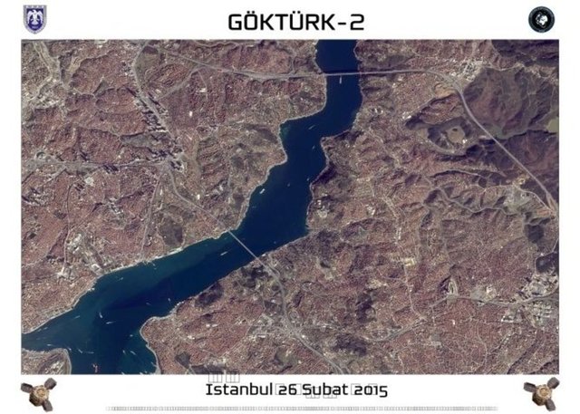 Genelkurmay Başkanlığı, Göktürk 2  uydusunun 2014 ve 2015 yıllarında farklı günlerde Türkiye'nin 4 ayrı  noktasından çektiği görüntüleri kamuoyuyla paylaştı.