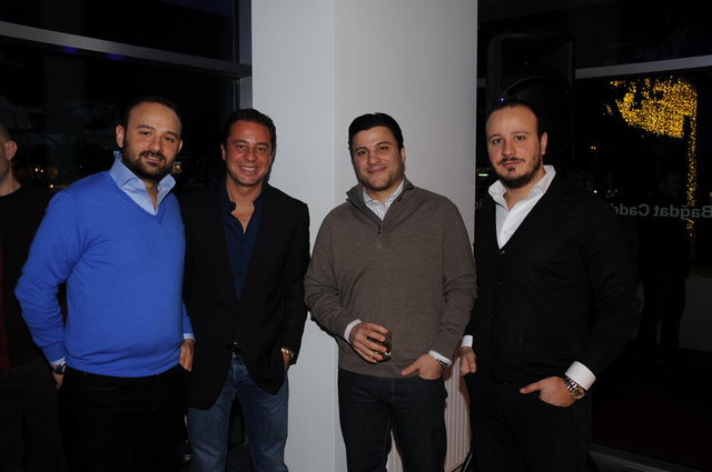 SİNAN KOSİF, BURAK HATİPOĞLU, SERTAÇ SAYGAN, CİHAN KOSİF 