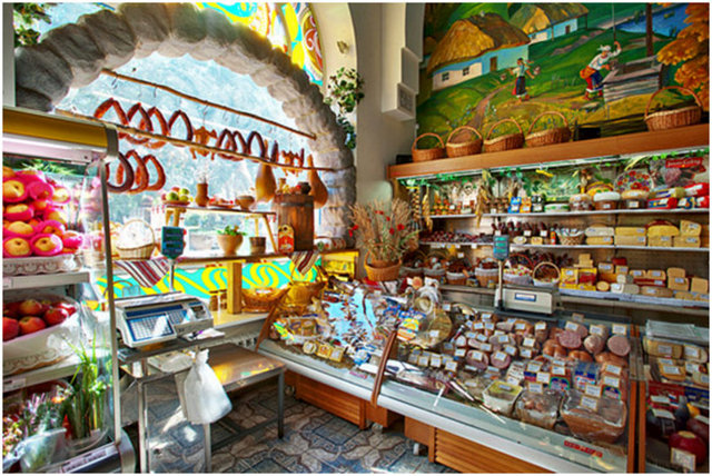 10-Şarküteriden büyük , hipermarketten küçük özel hizmet veren lüks bakkal - Turizm ilişkileri sebebiyle Türkiye ismi özellikle gıda alanında 90 lardan kalan olumsuz imajini hızla  düzeltmektedir. Kiev'in gelir seviyesi yüksek olduğu belli iki bölgesinde, agırlıklı olarak Türk ürünlerinin sunulacağı poşet arasının alınmadığı, sabah 7 aksam 22 adrese teslim hizmet veren, içinde güler yüzlü manav ve kasabın da bulundugu  internet üzerinden satış destekli 200-300 m2 lik lüks süpermarket. Ayrıca sergilenen tüm Türk marketlerin Ukrayna distribitörlüğü ile toptan satış ağı yatırımı.