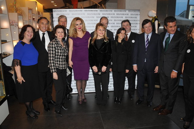 DEMET SABANCI ÇETİNDOĞAN, MÜGE SIRMABIYIK, MONIC İPEKEL, MICHEL BERNARDAUD, FANİ AYSAL, MUSTAFA SARIGÜL VE COMİTE COLBERT EKİBİ