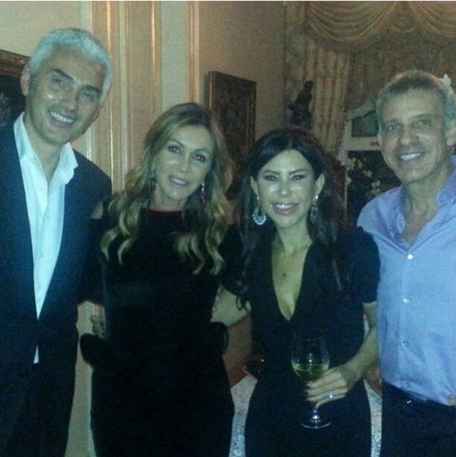 HALUK DİNÇER, DALIA GARİH, SUZAN SABANCI DİNÇER, GARY LACHMAN