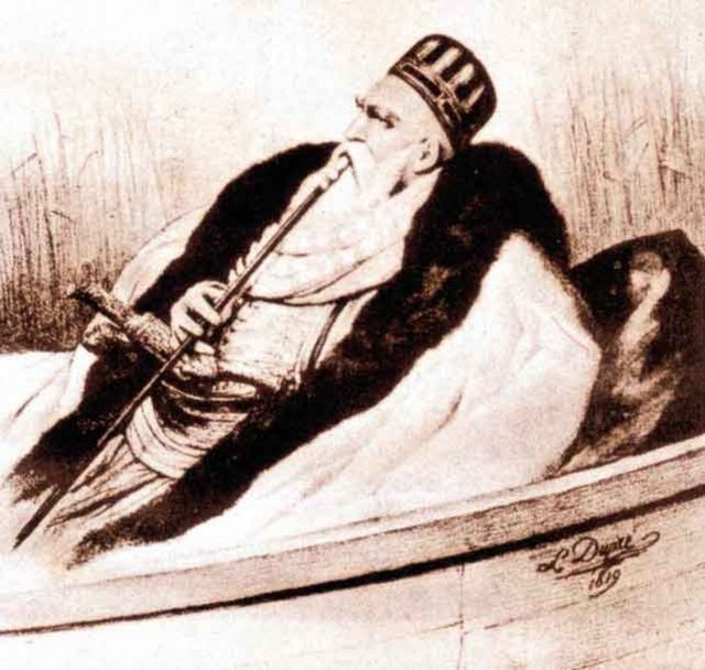 Bir Avrupalı - ressama göre - Tepedelenli - Ali Paşa.