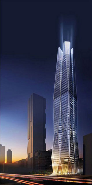 FACO TOWER - Yükseklik: 220 metre Lokasyon: Levent /İstanbul Yatırımcı: Yeşil GYO, Metal Yapı Konut Mimari: SOM Metal Yapı Konut ve Yeşil İnşaat işbirliğiyle hayata geçirilen Kaya Tower, Faco İlaç Fabrikası arazisinde inşa ediliyor. Som Architects imzasıyla tasarlanan Faco Tower'ın 2015 yılında tamamlanması hedefleniyor. 58 katlı binanın taşıyıcı sistemi çekirdekte betonarme olup çelik kafes karma sistem olarak tasarlanmış. -