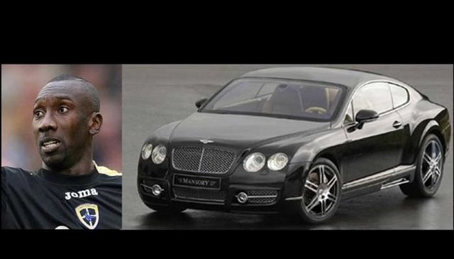Jimmy Floyd Hasselbaink- Bentley Continental