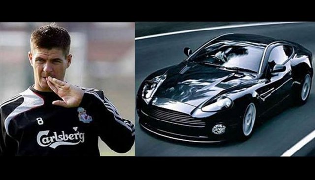 Steven Gerrard- Aston Martin Vanquish