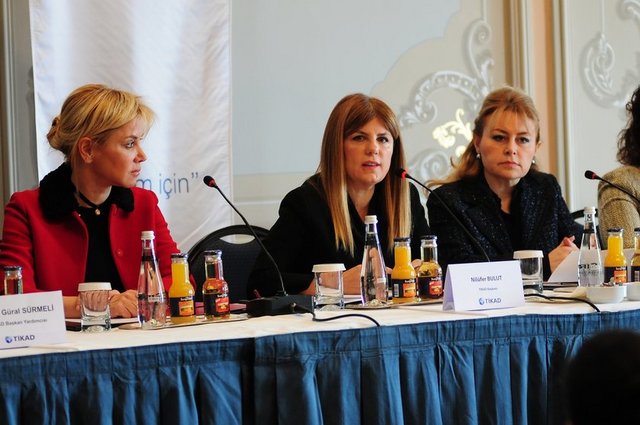 SEMA GÜRAL SÜRMELİ, NİLÜFER BULUT, DEMET SABANCI ÇETİNDOĞAN