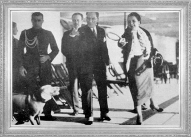 Mustafa Kemal, Ege Vapuru'nda (1930)