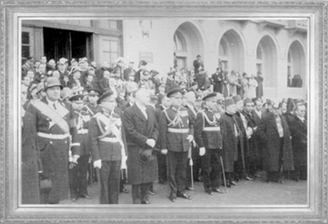 Mustafa Kemal ATATÜRK'ün cenaze törenine katılan yabancı devletlerin temsilcileri (1938)