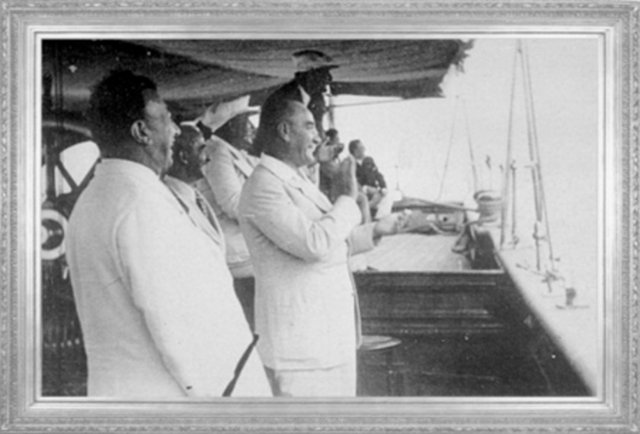 Mustafa Kemal ATATÜRK, Ertuğrul Yatı'nda (1936)