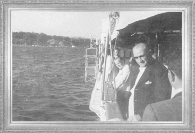 Mustafa Kemal ATATÜRK, Ali Fuat Cebesoy ile Ege Vapuru'nda (1936)