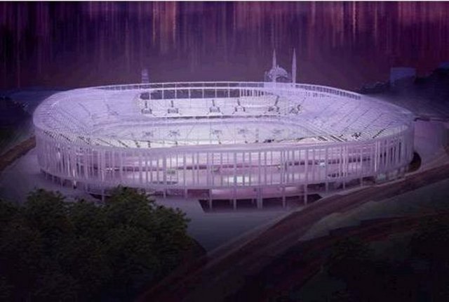 Stadyumun denize bakan tarafındaki kuleler ve tarihi yapı aynen kalacak. -